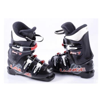 28,5 29 30 30,5 kinder skischoenen LANGE TEAM 7, macro, BLAC, Sport en Fitness, Verzenden, Gebruikt