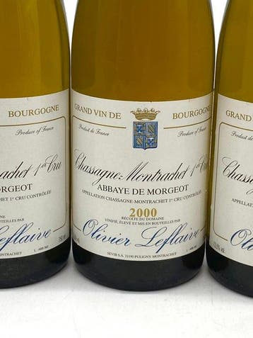 2000 Olivier Leflaive Abbaye de Morgeot -