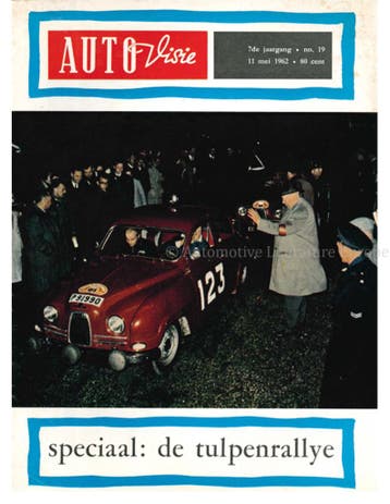 1962 AUTOVISIE MAGAZINE 19 NEDERLANDS, Ophalen of Verzenden, Nieuw