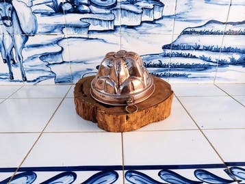 Vessel Copper 1920-1940 Vintage pudding - Mal Vintage