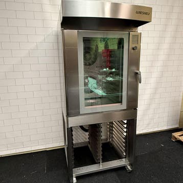 Wiesheu Heteluchtoven 10 plaats, Ophalen of Verzenden, Gebruikt, Ovens, Microgolfovens en Steamers