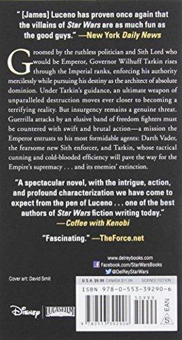 SW TARKIN 9780553392906 James Lucerno, Verzenden, James Lucerno