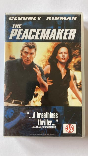 THE PEACEMAKER (VHS), CD & DVD