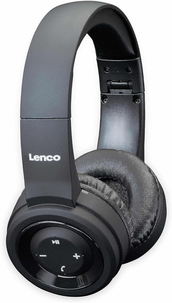 Lenco HPB-330 Bluetooth-hoofdtelefoon - On-ear hoofdtelefoon, Audio, Tv en Foto, Hoofdtelefoons, Nieuw, Verzenden