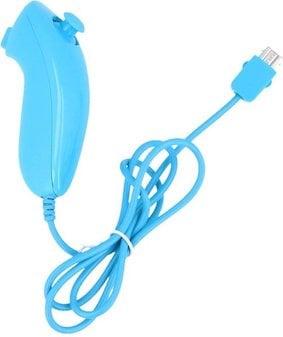 Wii Nunchuk Blauw (Third Party) (Wii Accessoires), Consoles de jeu & Jeux vidéo, Consoles de jeu | Nintendo Wii, Enlèvement ou Envoi