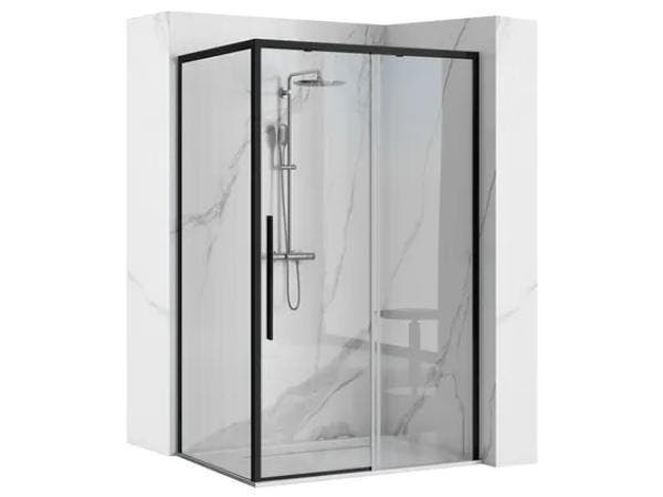 Veiling - Design Douchecabine Zwart 120x90 cm – 6 mm Veili, Bricolage & Construction, Sanitaire