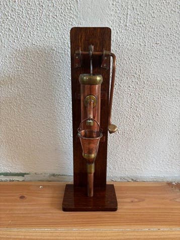 Werkgereedschap Antiek - Koper Miniatuur Waterpomp