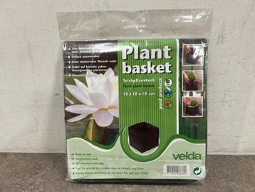 Veiling - 20x Velda vijverplant mand 180x180mm, Tuin en Terras, Nieuw