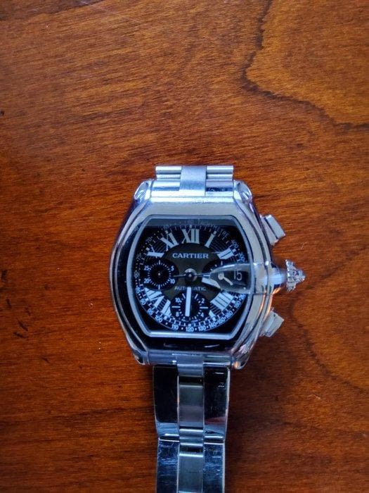 Cartier - Roadster - W62007X6 - Heren - 2003, Bijoux, Sacs & Beauté, Montres | Hommes