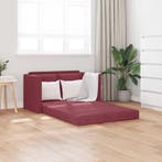 vidaXL Slaapbank vloermodel 2-in-1 112x174x55 cm stof, Verzenden, Nieuw