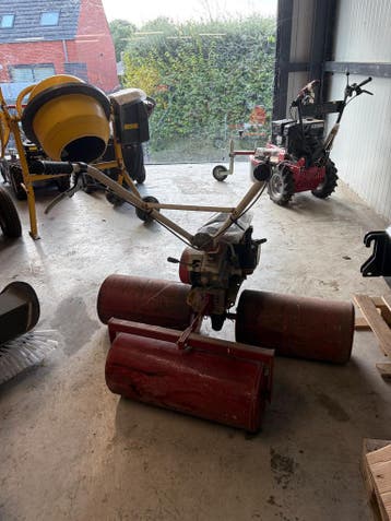 Gazonrol 3 delig, Ophalen, Grondbewerking