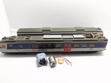 micromotor HLI014C ombouwset voor Liliput NPZ, RBDe 4/4, Verzenden, Overige typen