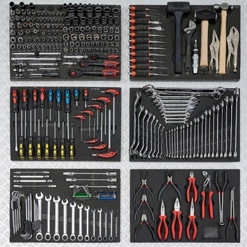 Datona Gereedschapswagen XXL + Mach VI - Datona - Zwart, Doe-het-zelf en Bouw, Ophalen of Verzenden, Nieuw
