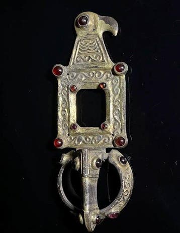 goths Zilver Belt buckle - 12.5 cm