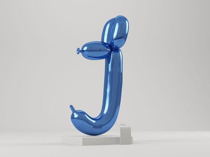 Cess - J for Jeff Koons — The Artphabet, Antiquités & Art, Art | Objets design