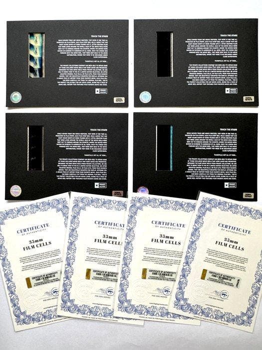 Die Hard – Rare Set of 4 Mounted 35mm Film Cells –, Verzamelen, Film en Tv