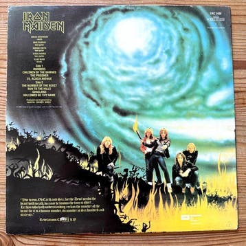 Iron Maiden - The Number Of The Beast [First UK pressing] -, CD & DVD