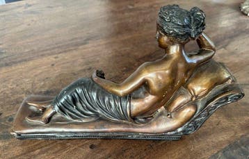 JPMD - sculptuur, Pauline Bonaparte - 22 cm - Brons