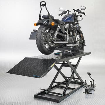 Datona Motorheftafel met minilift - zwart - Datona, Doe-het-zelf en Bouw, Ophalen of Verzenden, Nieuw