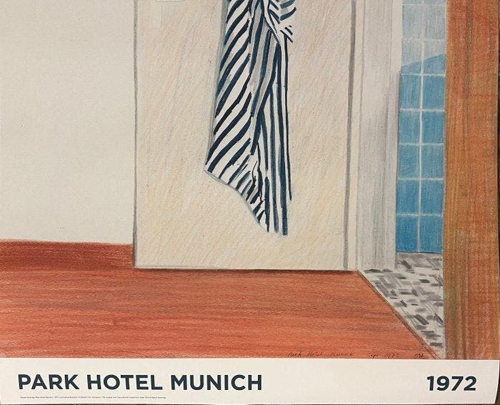 David Hockney (1937) - Louisiana - 1972, Antiek en Kunst, Antiek | Overige Antiek