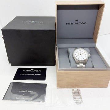 Hamilton - Khaki Field Power Reserve - H695090 - Homme -, Nieuw