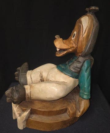 Goofy - 1 Figurine - Rare Handmade Handpainted, Nieuw