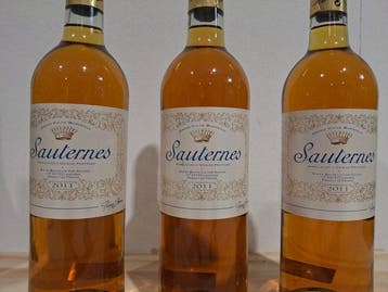 2011 Sauternes, Pierre Chanau, mis en bouteille par Dulong -, Collections, Vins