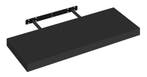 2dekans | Esituro Hangende Wandplank Zwart 80 x 23 x 3,8 cm, Ophalen of Verzenden, Nieuw
