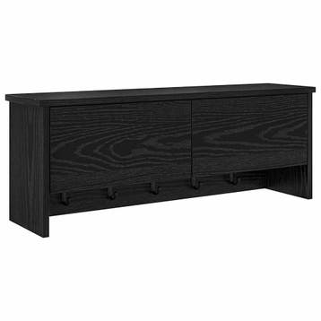 Wandkapstok Zwart Eiken | Bijna 50% eraf | Retour deal, Huis en Inrichting, Woonaccessoires | Kapstokken, Wandkapstok, Verzenden