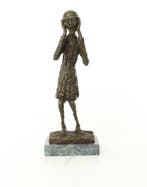 Sculpture, Hand-Finished Bronze Sculpture of “The Scream” –