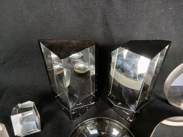 Optisch speelgoed - Vintage Optical Laboratory Glass