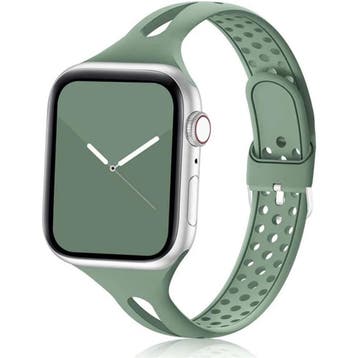 DrPhone Siliconen Sportbandje Groen - Compatibel met Apple, Verzenden