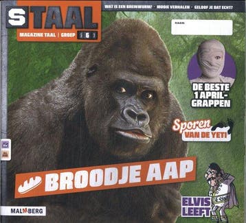 thema 5 Broodje aap groep 6 / Staal / magazine taal, Boeken, Schoolboeken, Verzenden, Zo goed als nieuw