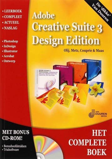 Adobe Creative Suite 3 Design Premium + CD - Olij, Verzenden, Nieuw
