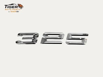 BMW E36 325 Embleem Koffer Chroom 1992-1995, Nieuw, Achter, BMW, Achterklep