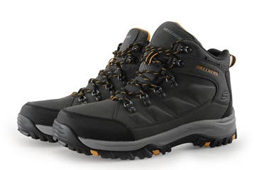 Skechers Veterboots in maat 45 Grijs, Kleding | Heren, Schoenen, Overige kleuren, Verzenden, Boots, Zo goed als nieuw