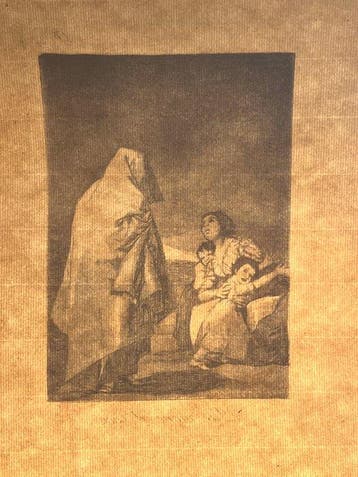 Francisco De Goya (1746-1828) - Los Caprichos - Que viene el