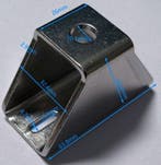 Rvs Staalkabel beugel spanner set met 3mm x 6m staalkabel, Verzenden, Nieuw