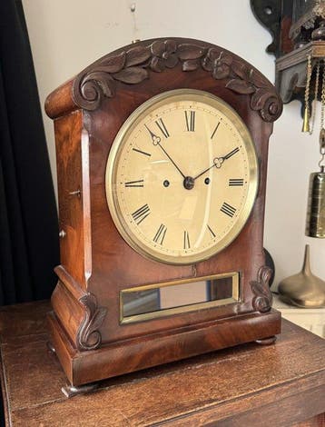 Tafel/bureauklokken - - Mahonie - 1850-1900