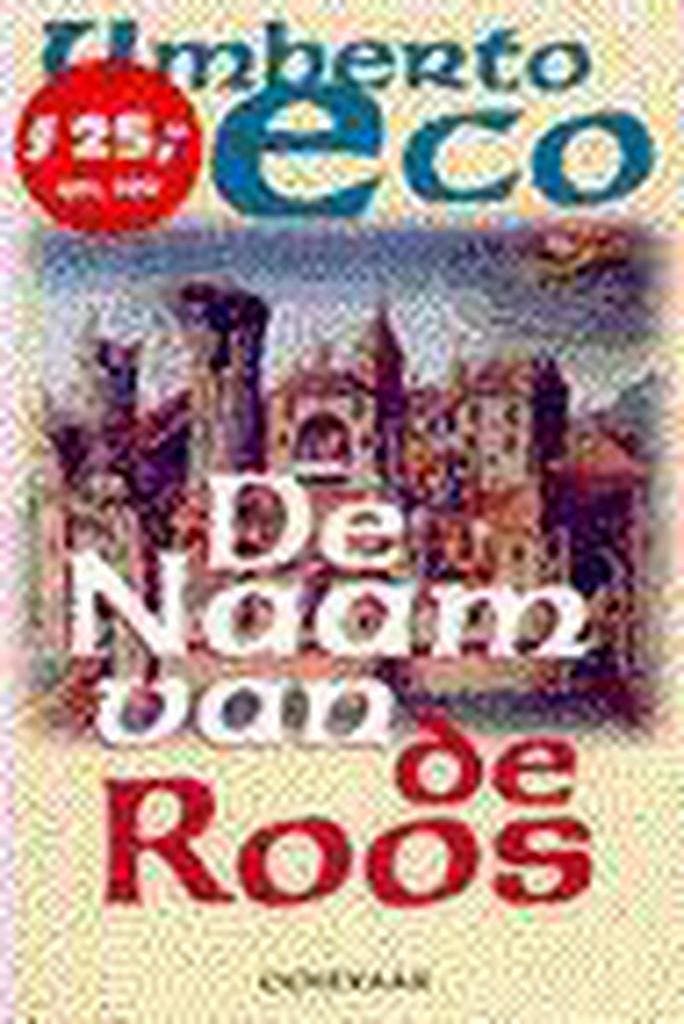 De naam van de roos ; Naschrif / Ooievaar 9789057132667, Livres, Romans, Envoi