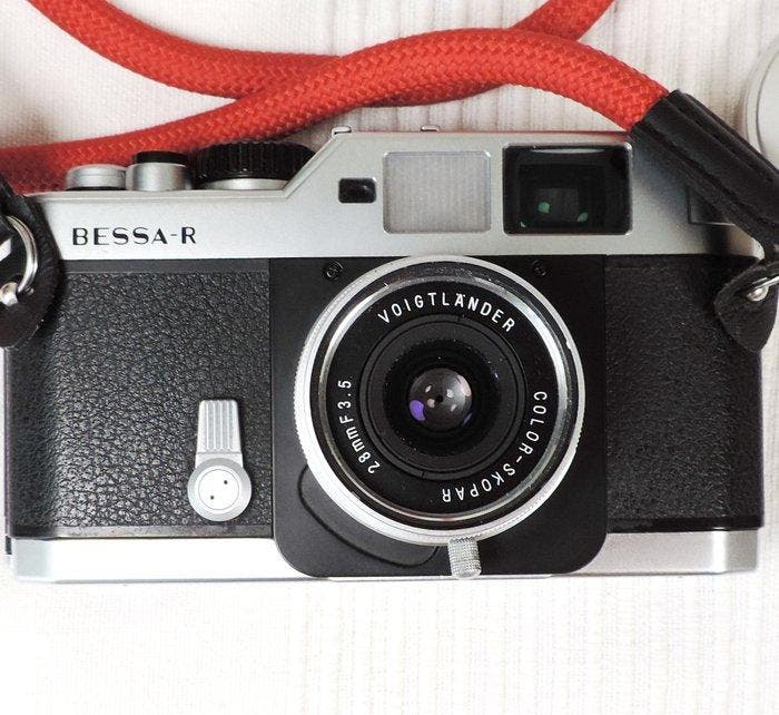 Voigtländer Bessa-R + Color-Skopar 28mm f/3.5 LTM Lens, Collections, Appareils photo & Matériel cinématographique
