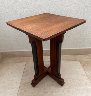 Amsterdamse School - Tafel - Eik, Coromandel