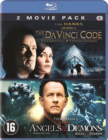 2 in 1 The Da Vinci Code plus Angels and Demons (blu-ray, Ophalen of Verzenden