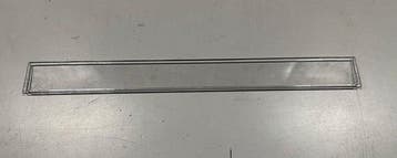 Tego schapverdeler plexiglas, separatieshot, transparant,