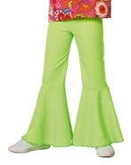 Hippie 60S Broek Groen Kind, Kinderen en Baby's, Verzenden, Nieuw