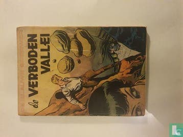 Blauwe Sperwer, De - De verboden vallei - 1954, Boeken, Eén stripboek, Verzenden, Gelezen, Mayeu, Max.