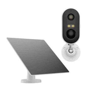 2dekans | Beveiligingscamera en zonnepaneel | Buiten | WIFI, Ophalen of Verzenden