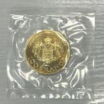 Monaco. 100 Francs 1982 Rainier III et Albert. Essai en or