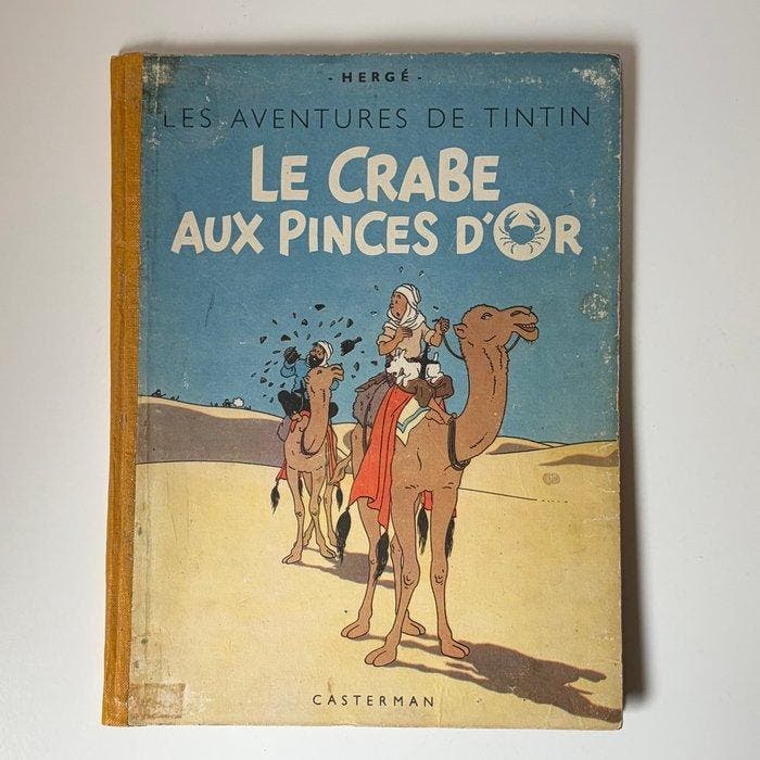 Tintin T9 - Le crabe aux pinces dor (A23) - C - 2e édition, Livres, BD