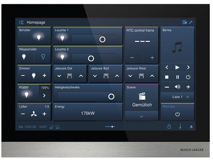 ABB Welcome IP Touch 10 Affichage Vidéo Interphone Noir -, Bricolage & Construction, Électricité & Câbles, Envoi